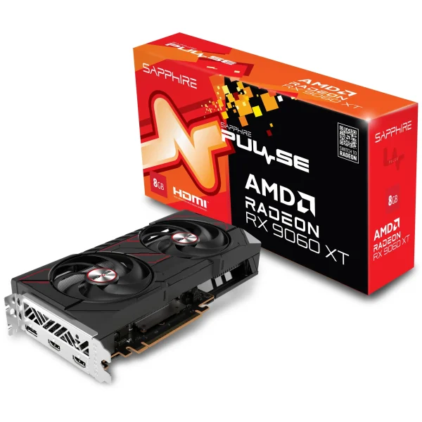 Sapphire PULSE AMD Radeon RX 9060 XT OC 8GB GPU