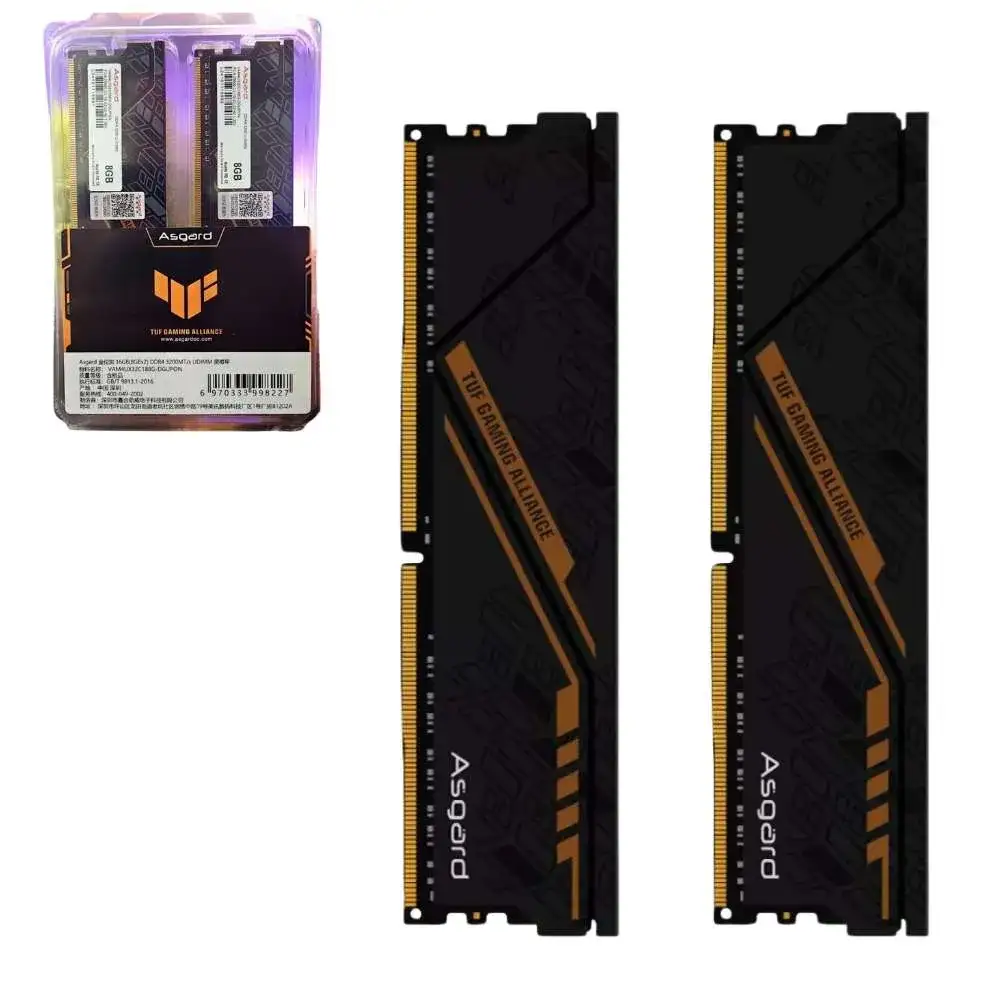 رام ASGARD TUF 32GB 16GBx2 DDR4 3200MHz CL18 XMP - كلش زين