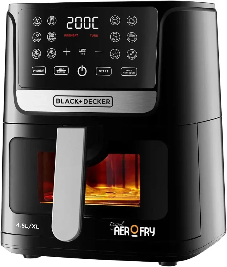 BLACK & DECKER 4.5L Air Fryer 12-in-1 4.5L 1500W LED