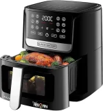 ⁦قلاية هوائية BLACK & DECKER 4.5L Air Fryer 12-in-1 4.5L 1500W LED⁩ - الصورة ⁦2⁩