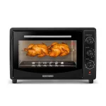⁦فرن كهرباء BLACK & DECKER 45L Toaster Oven with Double Glass and Rotisserie⁩ - الصورة ⁦2⁩