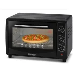 ⁦فرن كهرباء BLACK & DECKER 45L Toaster Oven with Double Glass and Rotisserie⁩ - الصورة ⁦3⁩
