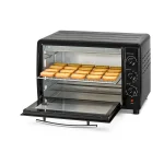 ⁦فرن كهرباء BLACK & DECKER 45L Toaster Oven with Double Glass and Rotisserie⁩ - الصورة ⁦4⁩