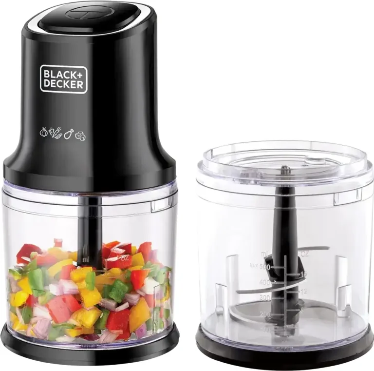 BLACK & DECKER 500W VERTICAL CHOPPER WITH EXTRA BOWL
