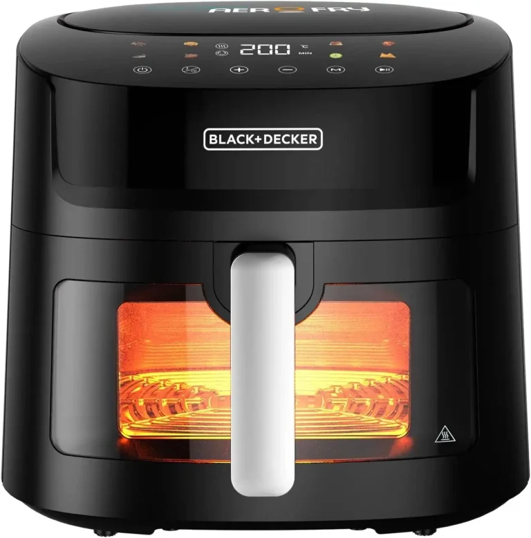BLACK & DECKER 8-in-1 Digital Air Fryer 7.2L 1800W LED Touch
