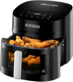 ⁦قلاية هوائية BLACK & DECKER 8-in-1 Digital Air Fryer 7.2L 1800W LED Touch⁩ - الصورة ⁦2⁩