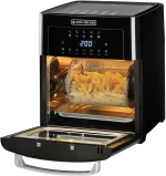 ⁦قلاية هوائية فرن BLACK & DECKER Digital Air Fryer Oven 1700W 15L⁩ - الصورة ⁦2⁩
