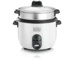 Black & Decker 1.8 Ltr. Non Stick Rice Cooker with Glass Lid