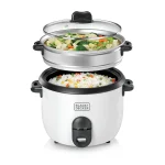 Black & Decker 1.8 Ltr. Non Stick Rice Cooker with Glass Lid