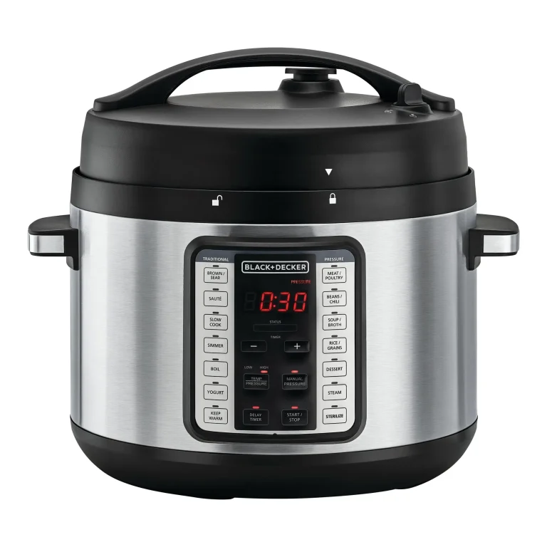 Black & Decker 10L EZ Smart Steam Pot Electric Pressure Cooker