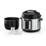 ⁦جدر ضغط 10 لتر Black & Decker 10L EZ Smart Steam Pot Electric Pressure Cooker⁩ - الصورة ⁦2⁩