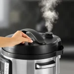 ⁦جدر ضغط 10 لتر Black & Decker 10L EZ Smart Steam Pot Electric Pressure Cooker⁩ - الصورة ⁦5⁩