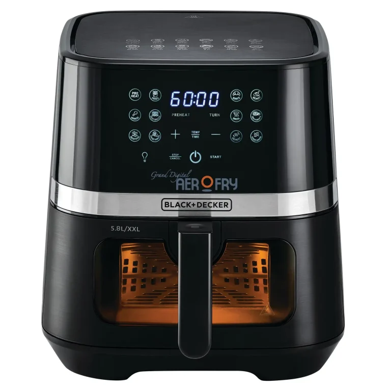 Black & Decker 12 in 1 Multifunction Grand Digital Aerofry 5.8L