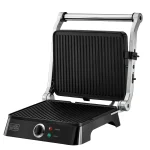 ⁦شواية وكابسة Black & Decker 1400W Contact Grill Fixed Plate⁩ - الصورة ⁦3⁩