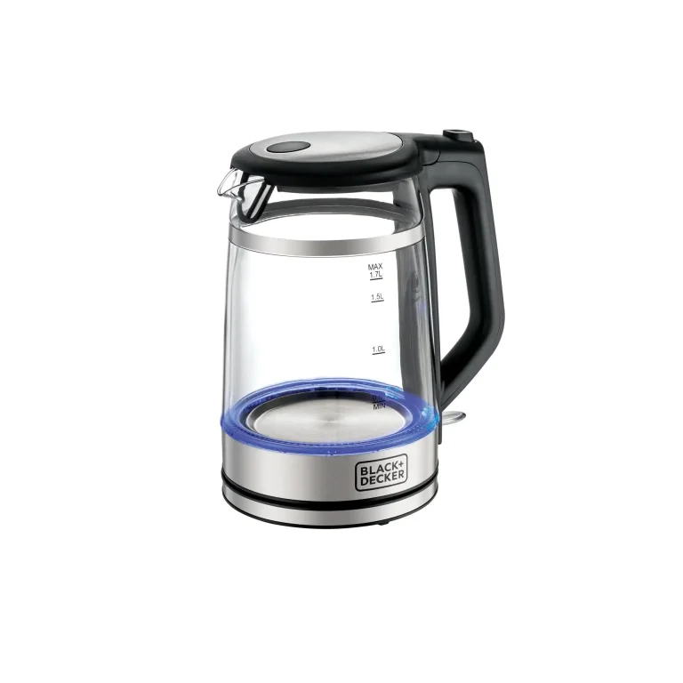 Black & Decker 2200W 1.7L Glass Kettle Double Wall