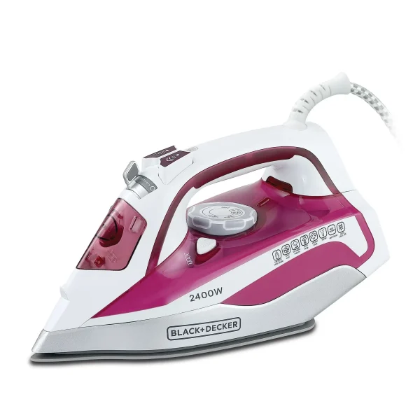Black & Decker 2400W Steam Iron with Ceramic Soleplate