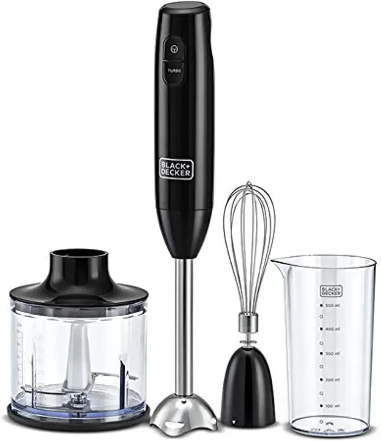 Black & Decker 3 in 1 Hand Blender with Chopper 600W