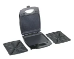 Black & Decker 4 slice Interchangable Plate Sandwich + Grill Maker