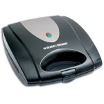 Black & Decker 4 slice Interchangable Plate Sandwich + Grill Maker