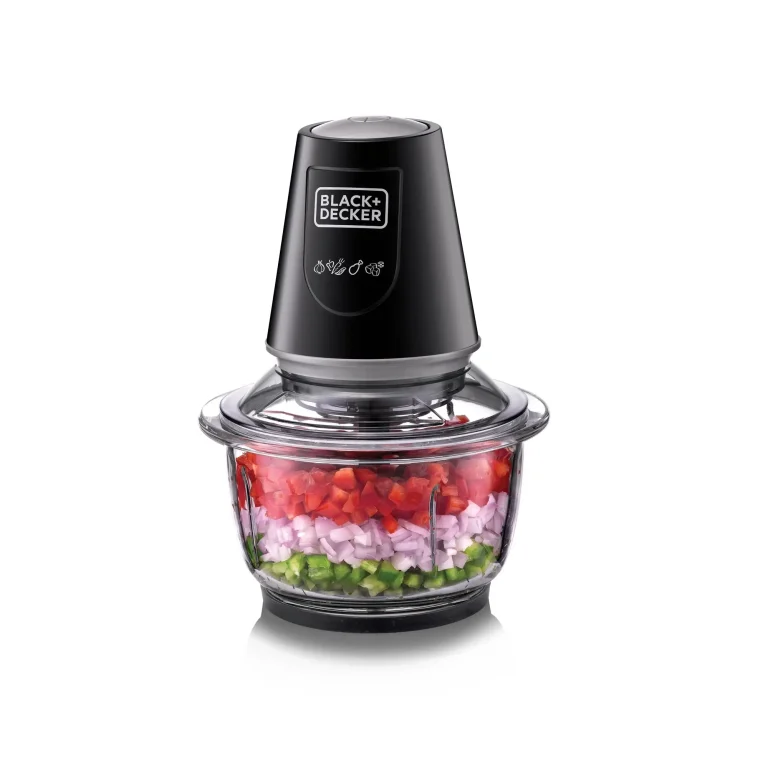 Black & Decker 400W Vertical Chopper With Glass Bowl