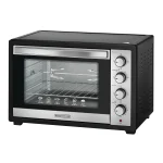 Black & Decker 50L Toaster Oven with Rotisserie & Double Glass Door