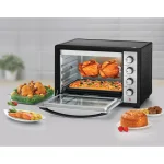 Black & Decker 50L Toaster Oven with Rotisserie & Double Glass Door