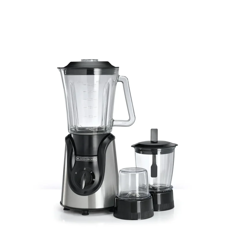 Black & Decker 600W Glass Blender with 2 Mills
