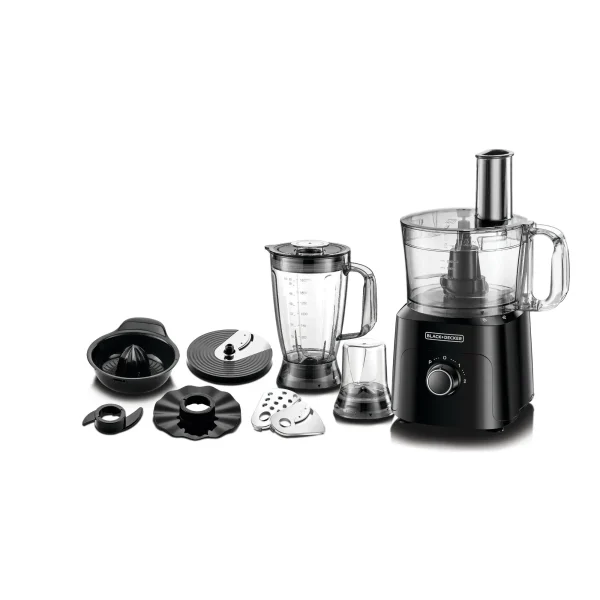 Black & Decker 750W Food Processor with 34 Functions