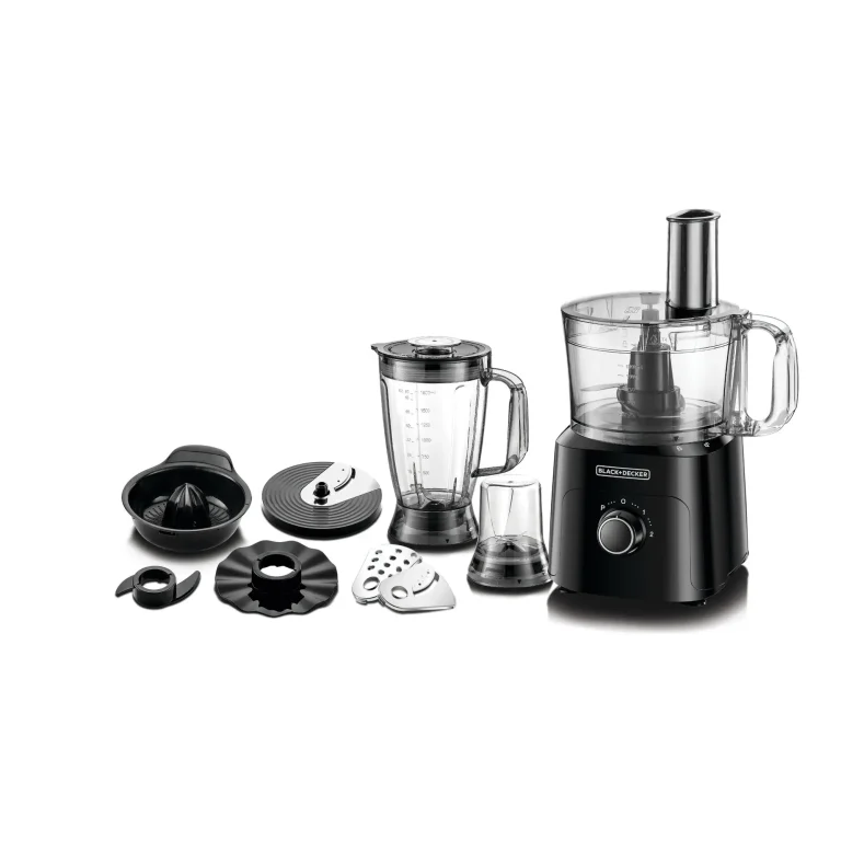 Black & Decker 750W Food Processor with 34 Functions