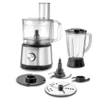 Black & Decker 800W Food Processor (Stainless Steel)
