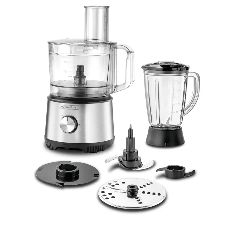 Black & Decker 800W Food Processor (Stainless Steel)