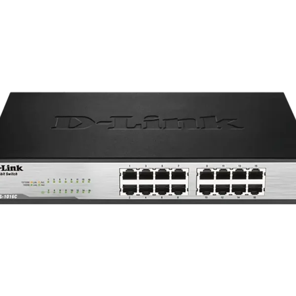 D-Link 16-Port Gigabit Unmanaged Switch DGS-1016C