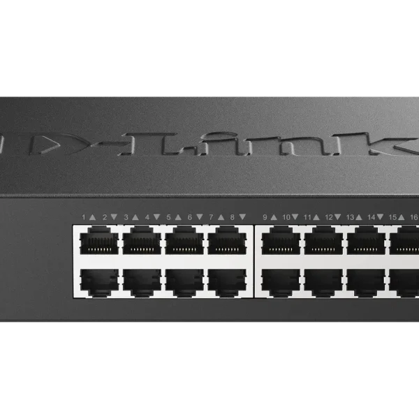 D-Link 24-Port Fast Ethernet Unmanaged Desktop Switch DES-1024D