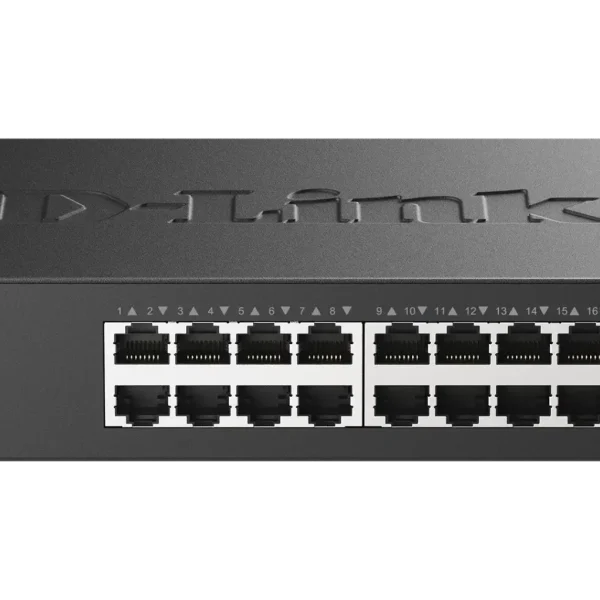 D-Link 24-Port Fast Ethernet Unmanaged Desktop Switch DES-1024D
