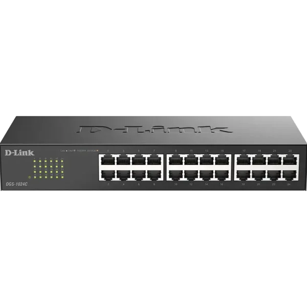 D-Link 24-Port Gigabit Unmanaged Switch DGS-1024C