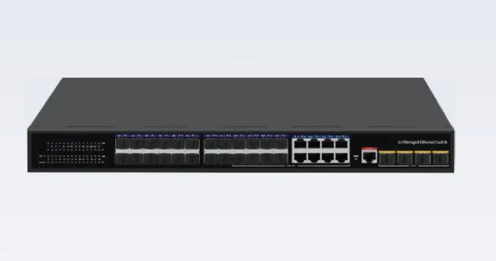 D-Link 24 Port SFP Managed Switch with 10G Uplinks DGS-F1500-28XS D-Link 24 Port SFP Managed Switch with 10G Uplinks DGS-F1500-28XS