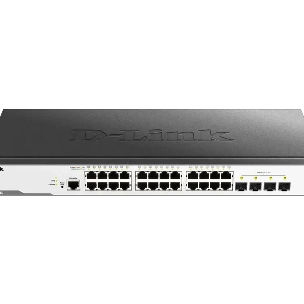 D-Link 28-Port Layer-2 Managed Gigabit Switch DGS-3000-28L