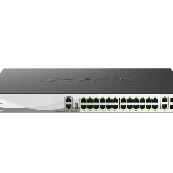 D-Link 30-Port Layer 3 Stackable Multi-Gigabit Managed Switch DMS-3130-30TS