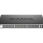 D-Link 48-Port Unmanaged Ethernet Switch with 2 Gigabit CopperSFP Ports DES-1050G