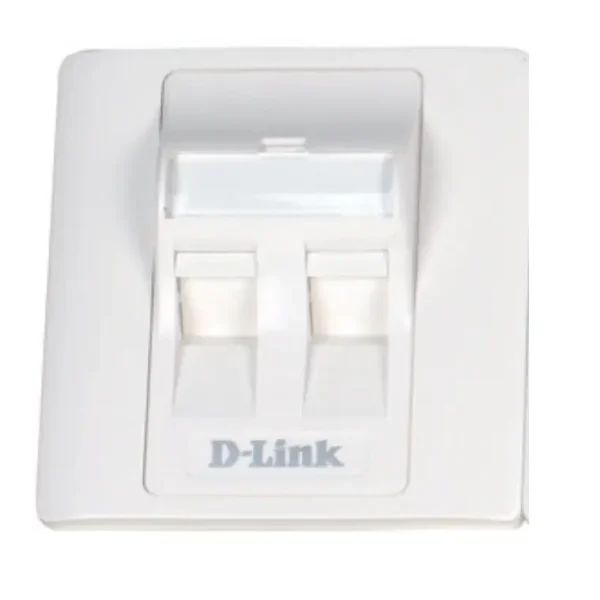 D-Link 86 X 86 ANGLED CLIP TYPE FACEPLATES DSC-FBTL0F2SQHS2