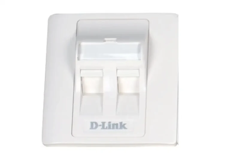 D-Link 86 X 86 ANGLED CLIP TYPE FACEPLATES DSC-FBTL0F2SQHS2