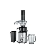 ⁦عصارة فواكه Black & Decker 800W Full Apple Juice Extractor Stainless Steel⁩ - الصورة ⁦2⁩
