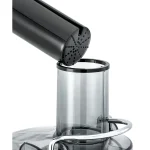 ⁦عصارة فواكه Black & Decker 800W Full Apple Juice Extractor Stainless Steel⁩ - الصورة ⁦5⁩