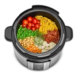 ⁦جدر طبخ ضغط BLACK & DECKER 6.0L EZ Smart Steam Pot Electric Pressure Cooker⁩ - الصورة ⁦4⁩