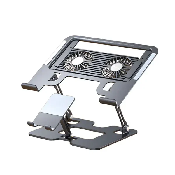 Raptor Laptop Cooling Pad 3-in-1 Phone Holder