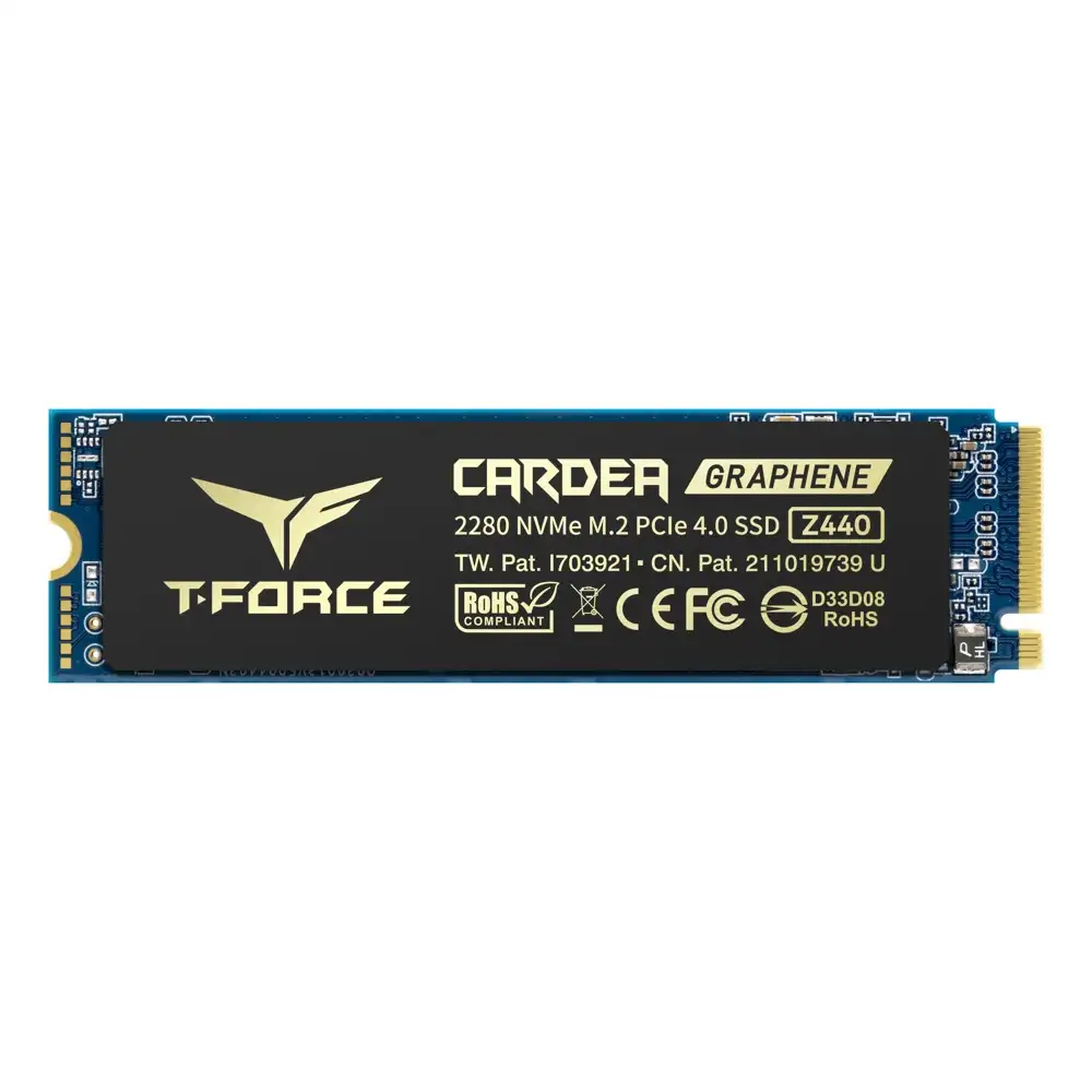 TeamGroup T-Force CARDEA ZERO Z440 M.2 PCIe SSD 1TB 5,000 MB TeamGroup T-Force CARDEA ZERO Z440 M.2 PCIe SSD 1TB 5,000 MB/s