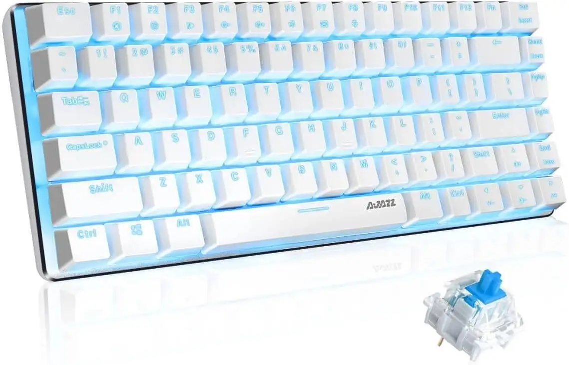 AJAZZ AK33 Mechanical Gaming Keyboard 82 Keys 75% (1) AJAZZ AK33 Mechanical Gaming Keyboard 82 Keys 75%