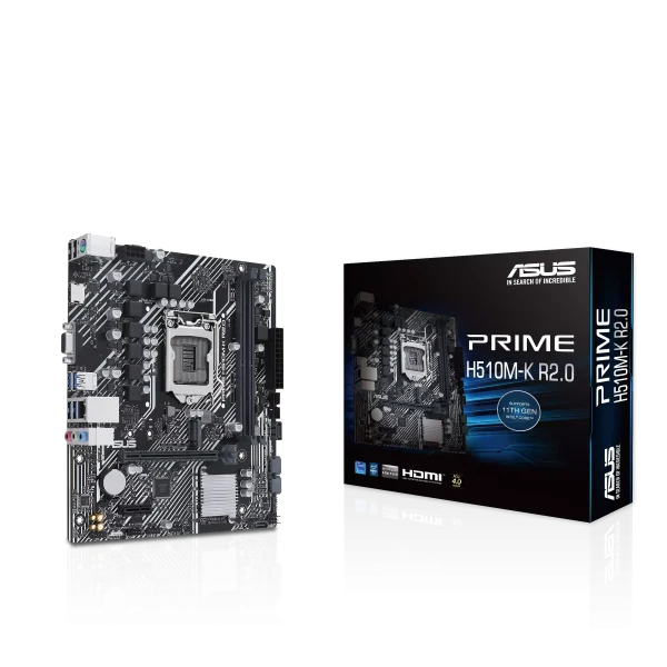 ASUS PRIME H510M-K R2.0 Intel micro ATX Motherboard PCIe 4.0