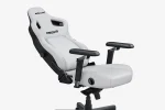 ⁦كرسي ألعاب AndaSeat Cloudy White Kaiser 4 6D Armrest Gaming Chair⁩ - الصورة ⁦5⁩