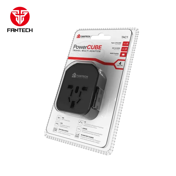 FANTECH TAC1 POWERCUBE TRAVEL MULTI ADAPTER